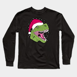 Dino Christmas Long Sleeve T-Shirt